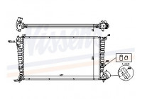 Kylare, motorkylning 63508 Nissens