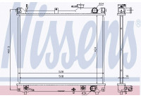 Kylare, motorkylning 641757 Nissens