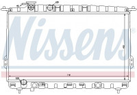 Kylare, motorkylning 66626 Nissens