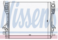 Kylare, motorkylning 66706 Nissens