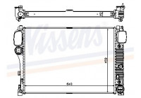 Kylare, motorkylning 67107A Nissens