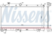 Kylare, motorkylning 67724 Nissens