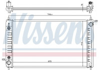 Kylare, motorkylning 68762 Nissens
