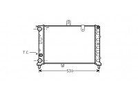 Kylare, motorkylning 73002018 International Radiators