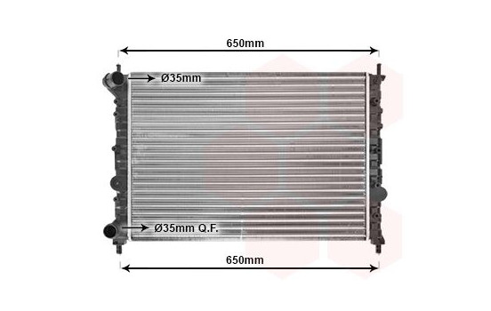 Kylare, motorkylning 73002077 International Radiators, bild 2