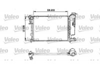 Kylare, motorkylning 730630 Valeo