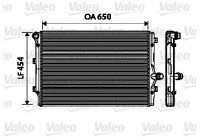 Kylare, motorkylning 734333 Valeo