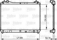 Kylare, motorkylning 735433 Valeo