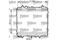 Kylare, motorkylning 735531 Valeo