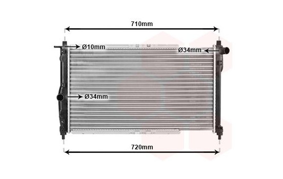 Kylare, motorkylning 81002009 International Radiators, bild 2