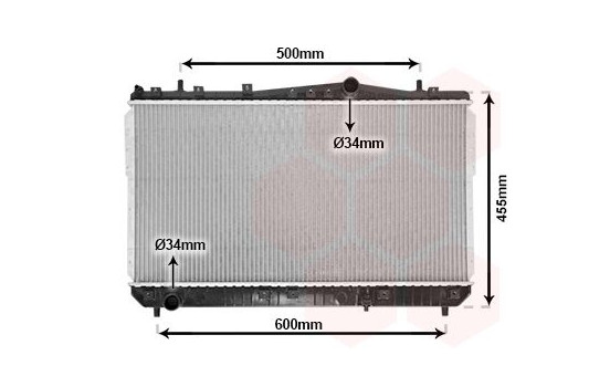 Kylare, motorkylning 81002052 International Radiators