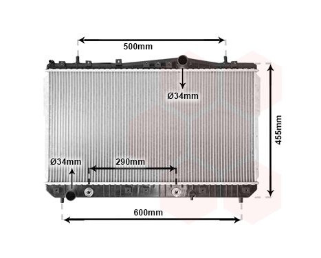 Kylare, motorkylning 81002053 International Radiators, bild 2