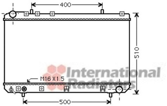 Kylare, motorkylning 81002086 International Radiators, bild 2