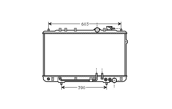Kylare, motorkylning 82002023 International Radiators
