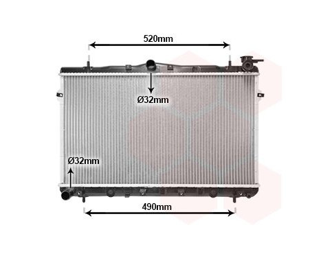 Kylare, motorkylning 82002043 International Radiators, bild 2