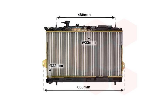 Kylare, motorkylning 82002097 International Radiators, bild 2