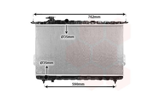 Kylare, motorkylning 82002106 International Radiators, bild 2