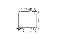 Kylare, motorkylning 82002125 International Radiators