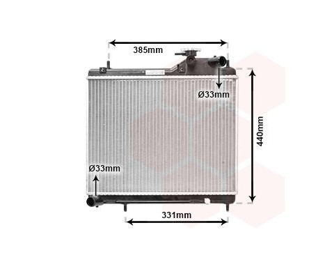 Kylare, motorkylning 82002125 International Radiators, bild 2