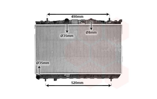 Kylare, motorkylning 82002187 International Radiators, bild 2
