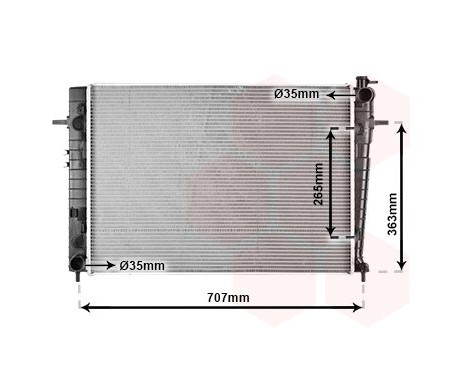 Kylare, motorkylning 82002204 International Radiators, bild 2