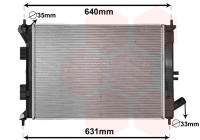 Kylare, motorkylning 82002335 International Radiators