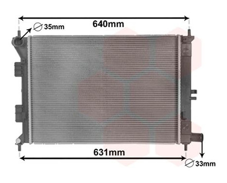 Kylare, motorkylning 82002420 International Radiators