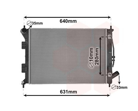 Kylare, motorkylning 82002436 International Radiators