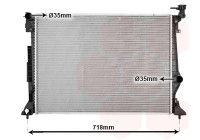 Kylare, motorkylning 82012740 International Radiators