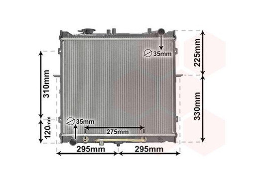 Kylare, motorkylning 83002023 International Radiators, bild 2