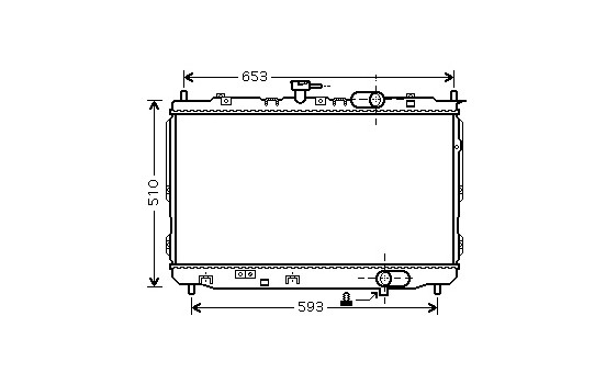 Kylare, motorkylning 83002072 International Radiators