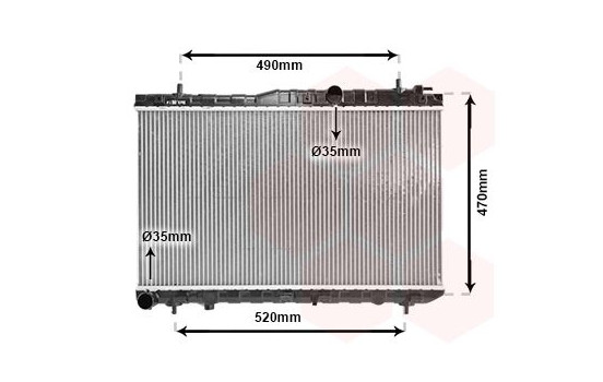 Kylare, motorkylning 83002086 International Radiators, bild 2