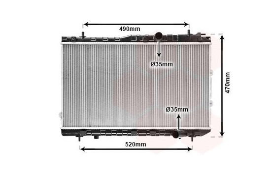 Kylare, motorkylning 83002087 International Radiators, bild 2