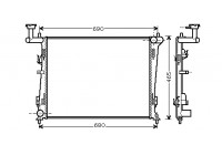Kylare, motorkylning 83002097 International Radiators
