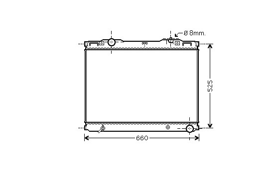 Kylare, motorkylning 83002133 International Radiators