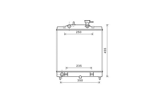 Kylare, motorkylning 83002182 International Radiators