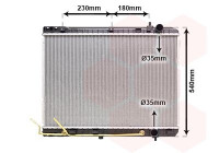 Kylare, motorkylning 83012724 International Radiators
