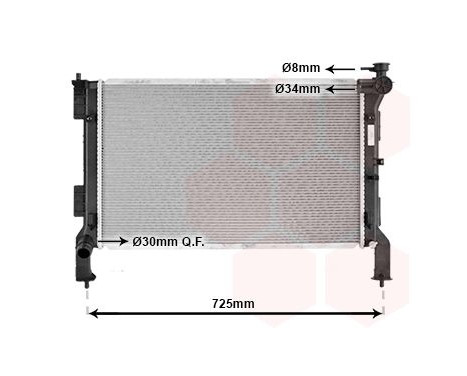 Kylare, motorkylning 83012730 International Radiators
