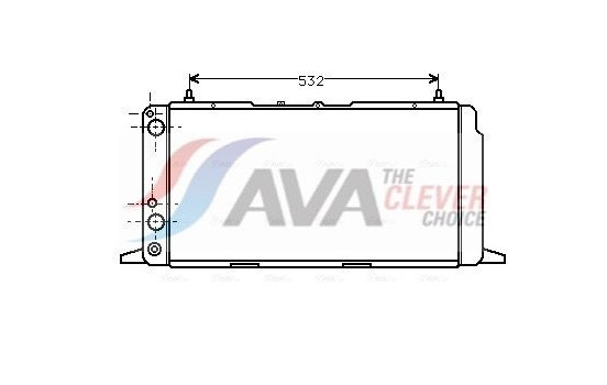 Kylare, motorkylning AI2091 Ava Quality Cooling