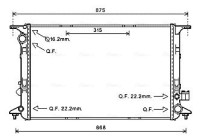 Kylare, motorkylning AI2365 Ava Quality Cooling