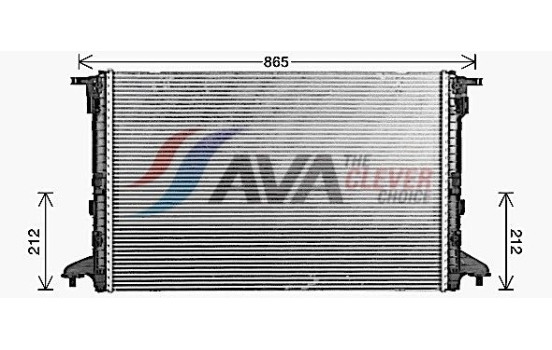 Kylare, motorkylning AI2446 Ava Quality Cooling