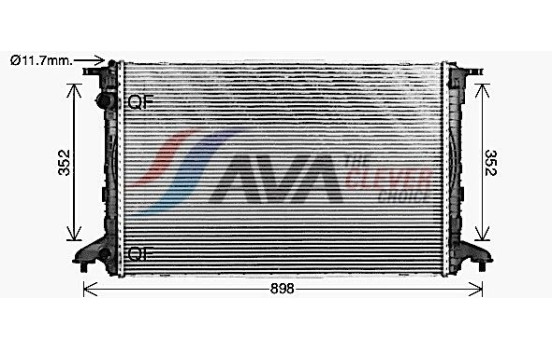 Kylare, motorkylning AI2446 Ava Quality Cooling, bild 2