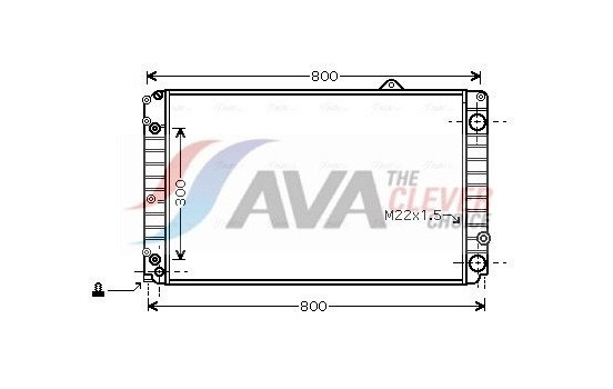 Kylare, motorkylning AIA2099 Ava Quality Cooling