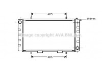 Kylare, motorkylning AU2092 Ava Quality Cooling