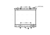 Kylare, motorkylning AU2126 Ava Quality Cooling