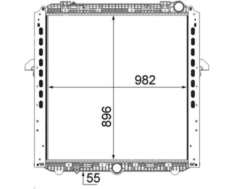 Kylare, motorkylning BEHR *** PREMIUM LINE ***, bild 2