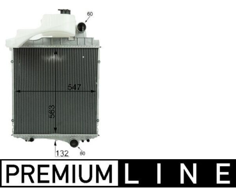 Kylare, motorkylning BEHR *** PREMIUM LINE ***