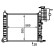 Kylare, motorkylning BEHR *** PREMIUM LINE ***, miniatyr 2