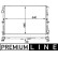 Kylare, motorkylning BEHR *** PREMIUM LINE ***, miniatyr 2