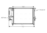 Kylare, motorkylning BW2121 Ava Quality Cooling